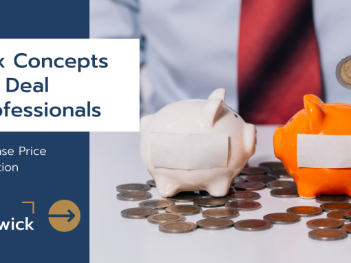 Tax Concepts for Deal Professionals: Purchase Price Allocation