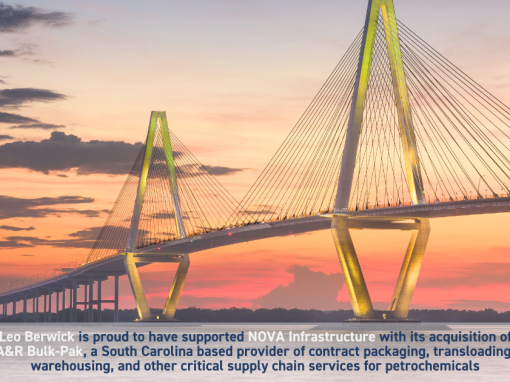 Leo Berwick supports NOVA Infrastructure with its acquisition of A&R Bulk-Pak