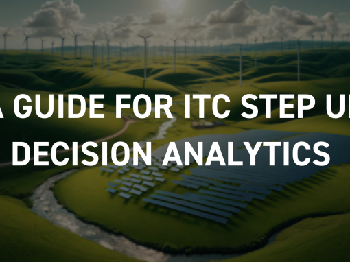 A Guide for ITC Step Up Decision Analytics