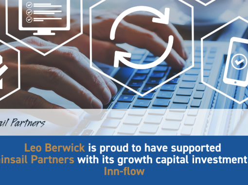 Leo Berwick supports Mainsail Partners with its growth capital investment in Inn-flow