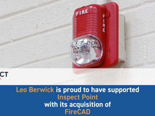 Leo Berwick supports Inspect Point with its acquisition of FireCAD