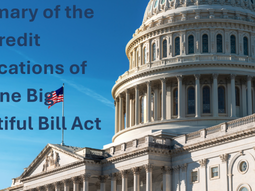 A Summary of the Tax Credit Implications of the One Big Beautiful Bill Act