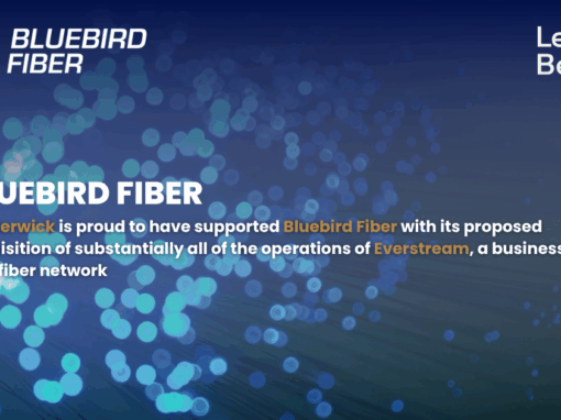 Leo Berwick supports Bluebird Fiber with its proposed acquisition of substantially all of the operations of Everstream
