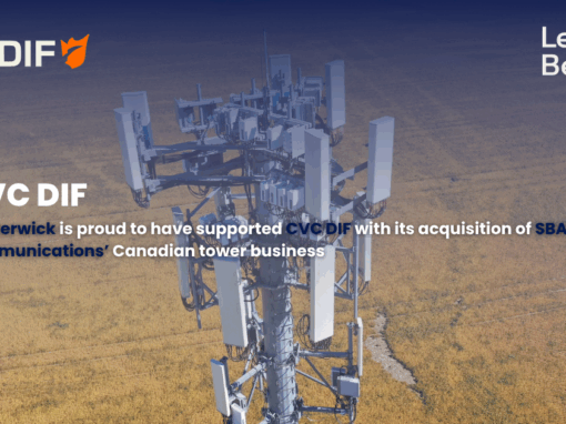 Leo Berwick supports CVC DIF with its acquisition of SBA Communications’ Canadian tower business